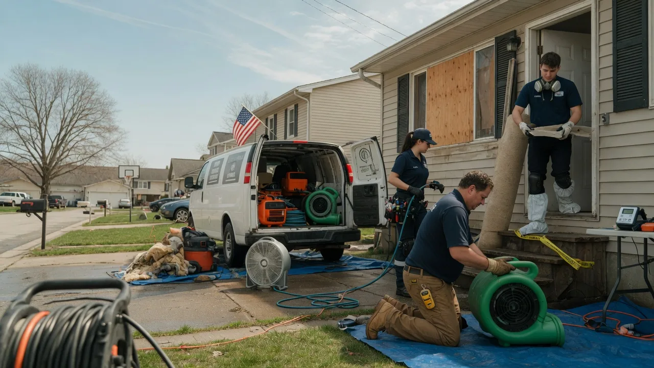 Water Damage Restoration in South Bristol, ME near me